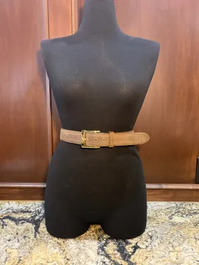 1-1/2" Brown Comanche Belt w/ Heavy Duty Buckle