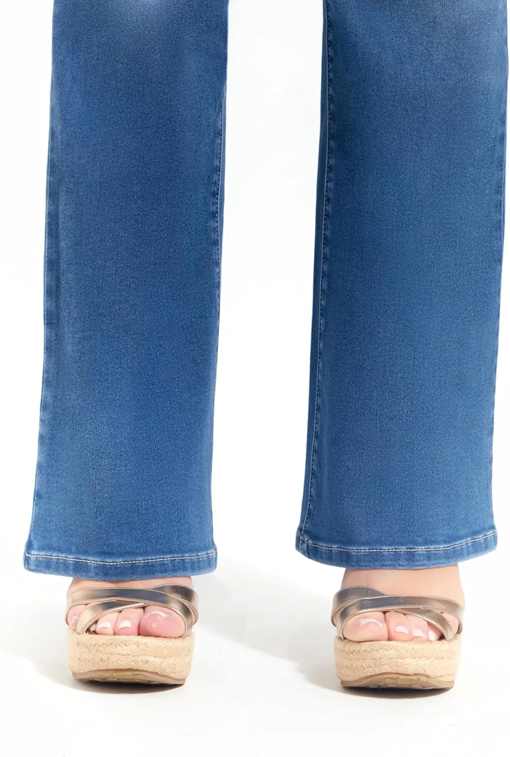 1822 Denim Holly Better Butter High-Rise Slim Boot Jeans for Women in Black - Ultra-Comfy Stretch with Sculpting Fit