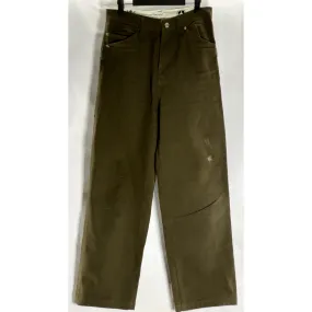ABOYISAGUN Men's Brown Five-Pocket Straight-Leg Denim Jeans SZ 30
