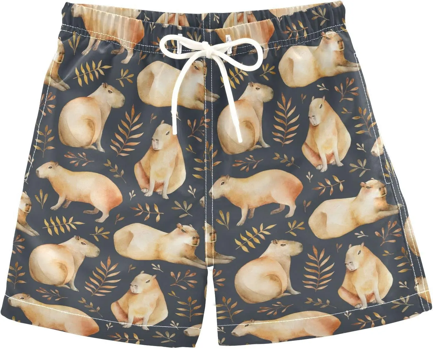 Aflyko Boys' Board Shorts Swim Trunks Bathing Suit Girls Beach Swimwear Quick Dry All Day Shorts