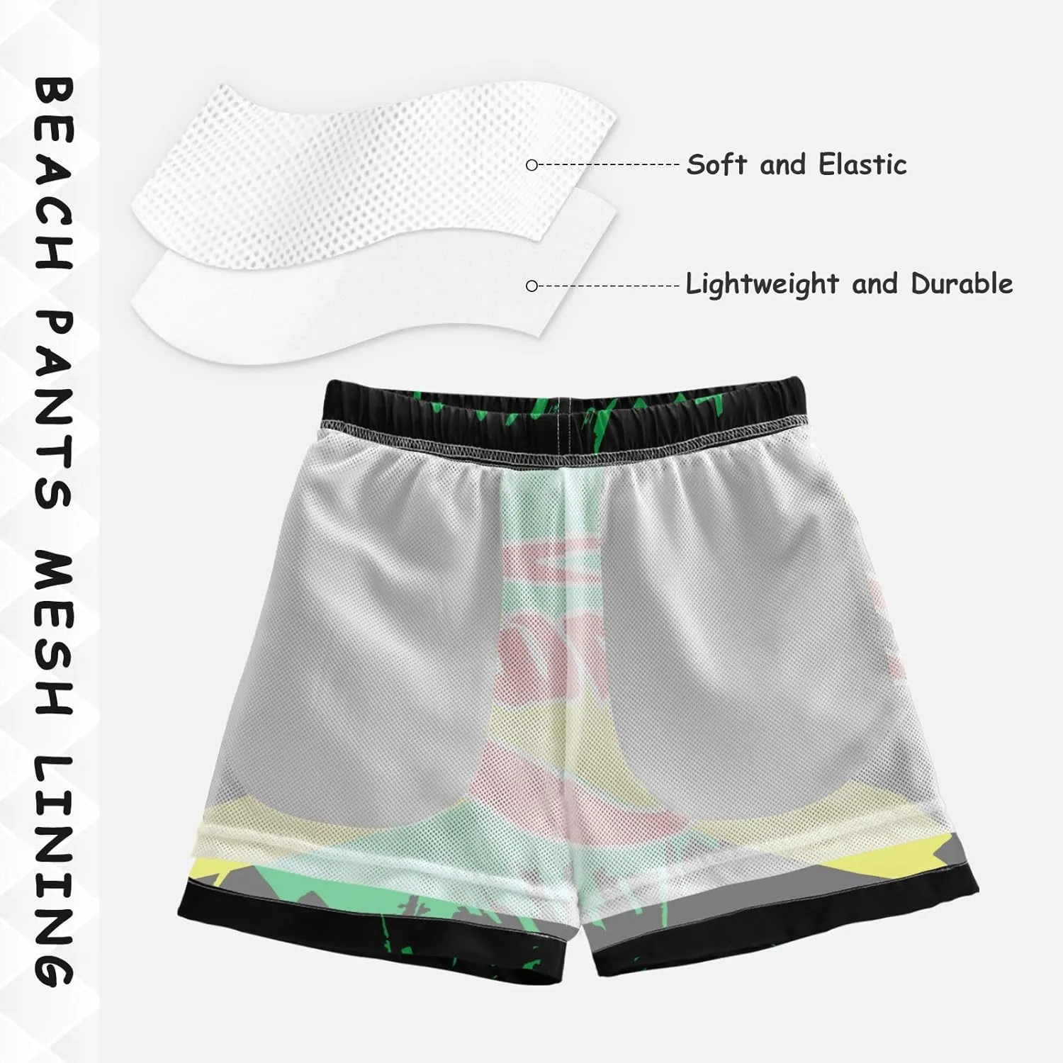 Aflyko Boys' Board Shorts Swim Trunks Bathing Suit Girls Beach Swimwear Quick Dry All Day Shorts