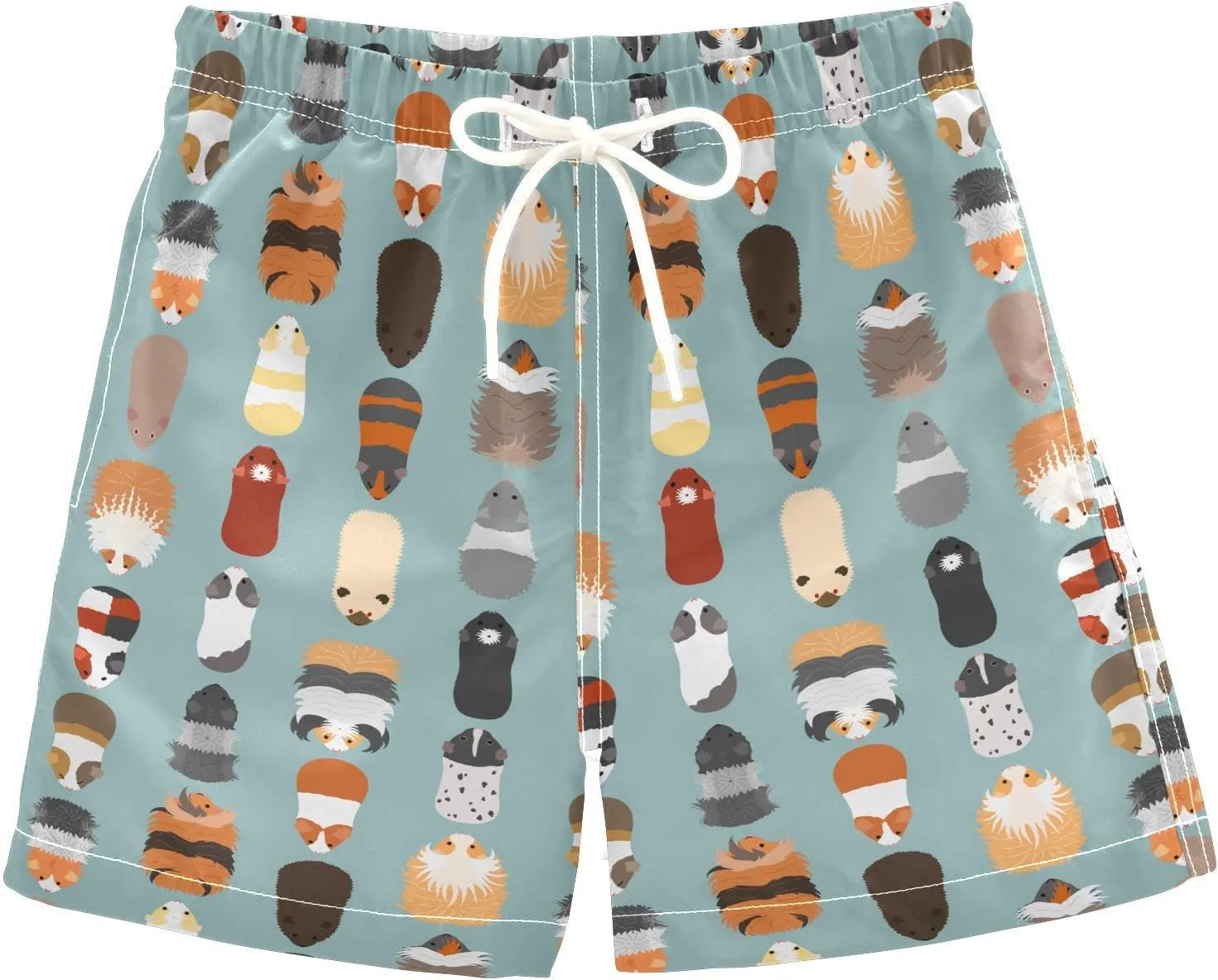 Aflyko Boys' Board Shorts Swim Trunks Bathing Suit Girls Beach Swimwear Quick Dry All Day Shorts