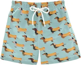 Aflyko Boys' Board Shorts Swim Trunks Bathing Suit Girls Beach Swimwear Quick Dry All Day Shorts