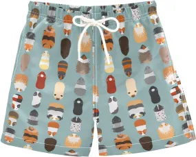Aflyko Boys' Board Shorts Swim Trunks Bathing Suit Girls Beach Swimwear Quick Dry All Day Shorts
