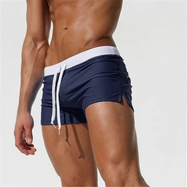Aidase New Swimwear Men Sexy swimming trunks sunga hot swimsuit mens swim briefs Beach Shorts mayo de praia homens maillot de bain