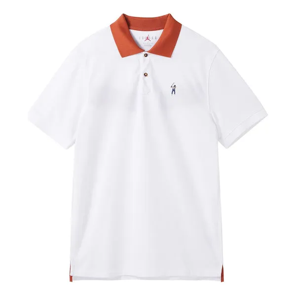 Air Jordan x Eastside Golf EG Polo 'White' T-Shirt, White