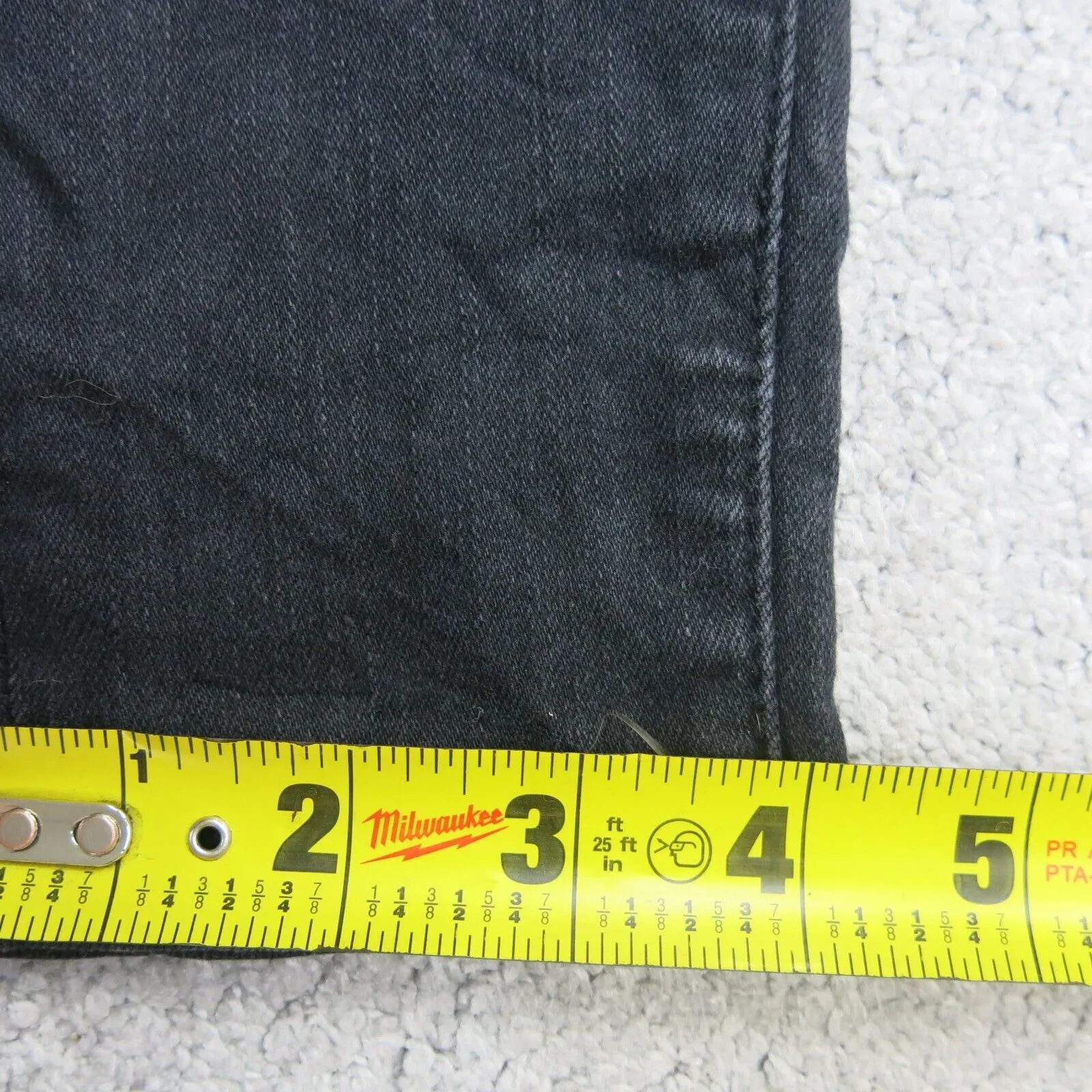 American Eagle Jeans Womens 2 Black Skinny Leg Slim Fit Mid Rise Pockets Outdoor
