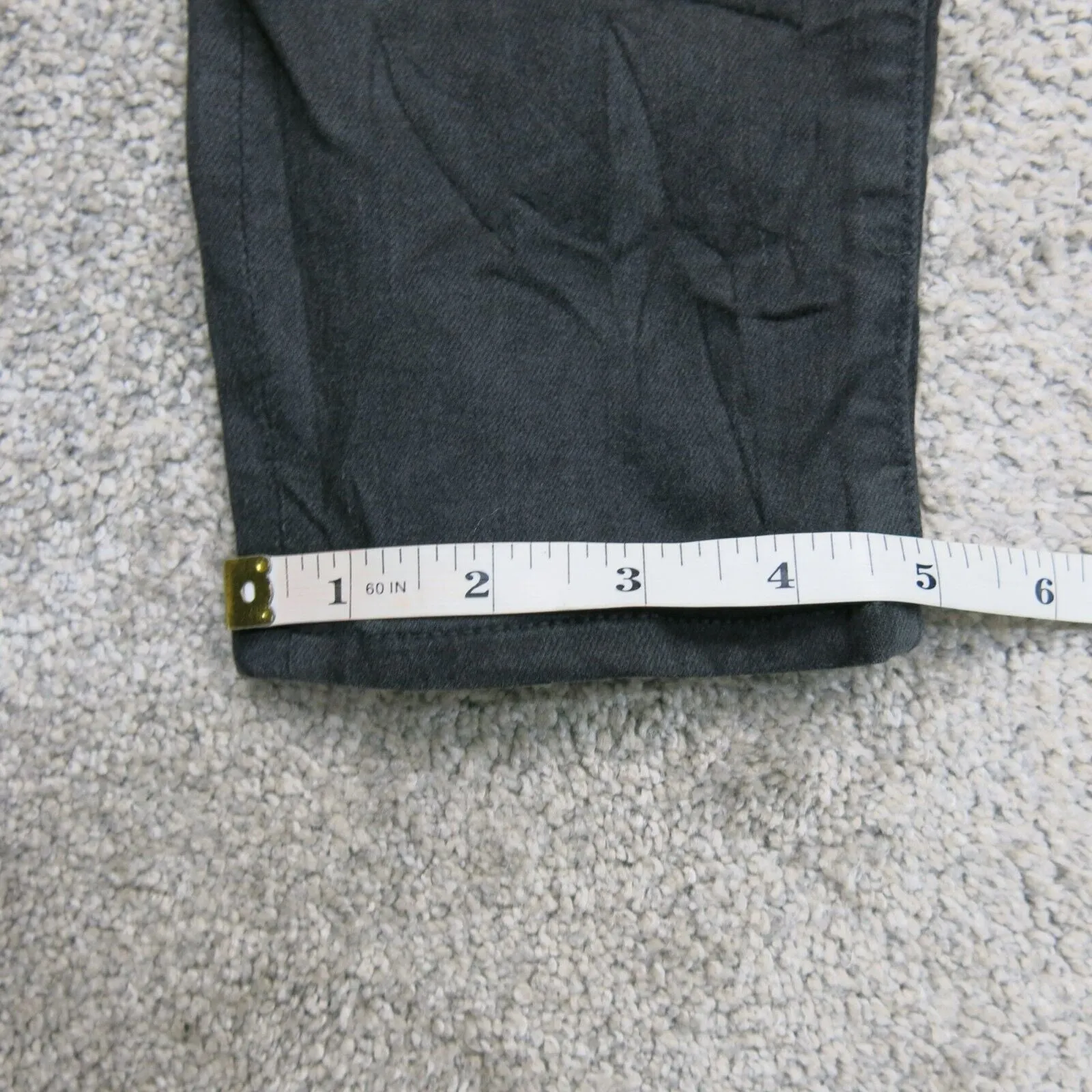 American Eagle Women Distressed Skinny Jeans Next Level Stretch Black SZ 10 Reg