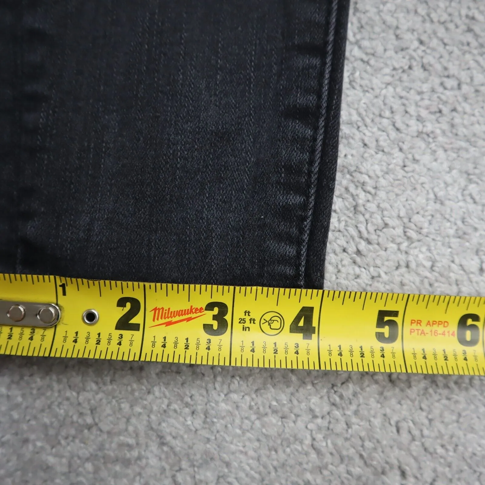 American Eagle Womens Jeans Skinny Leg Stretch Mid Rise Flat Front Black Size 2