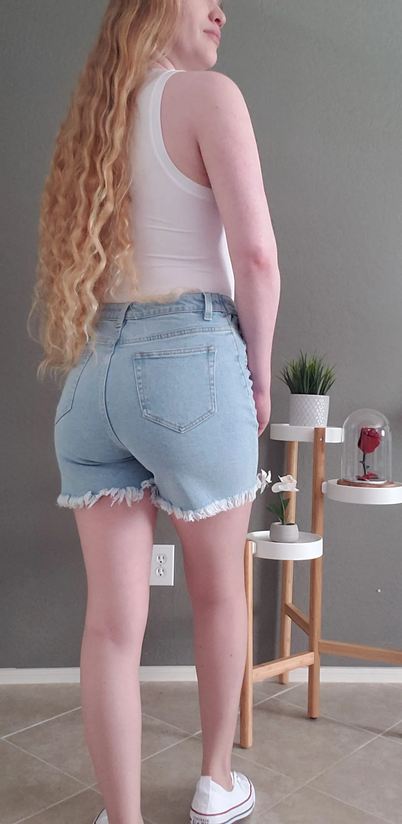 Angie Shorts (Light Blue)