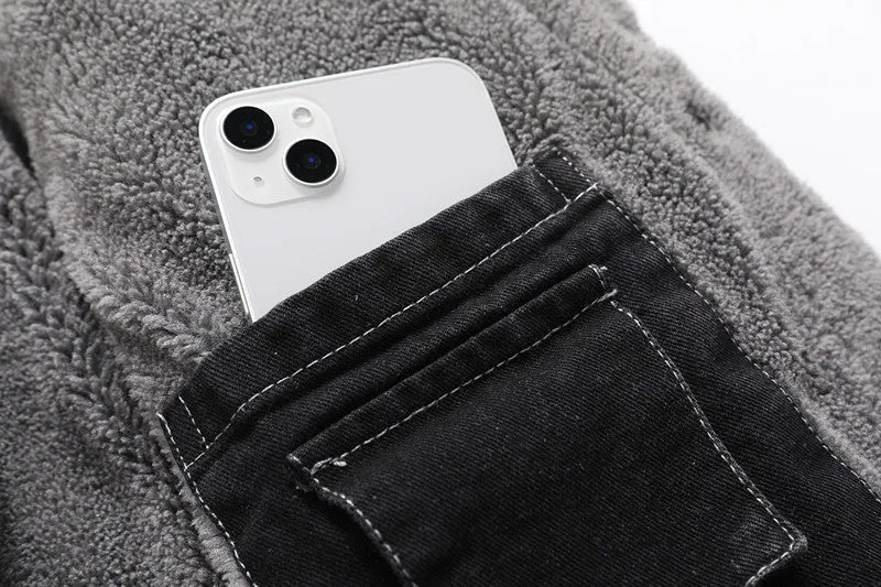 Aule Fleece Denim Jackets