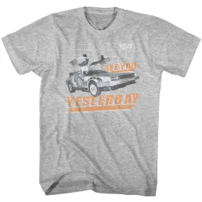 Back To The Future See You Men's T-Shirt
