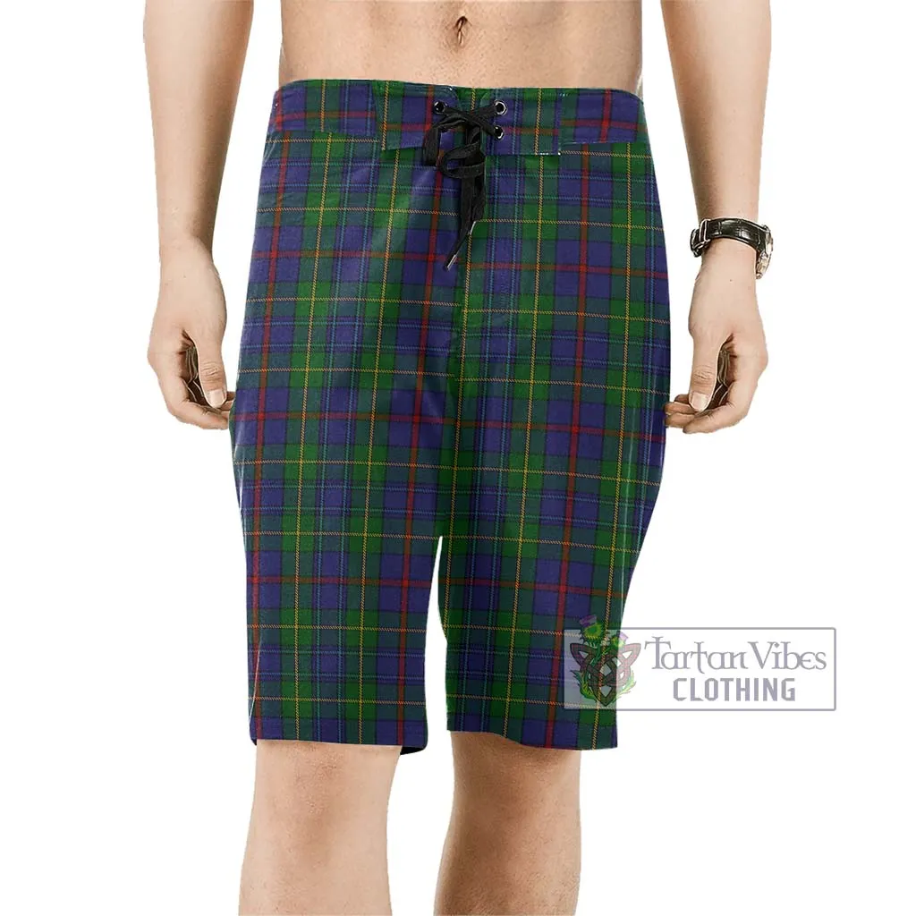 Bailey Tartan Men's Board Shorts