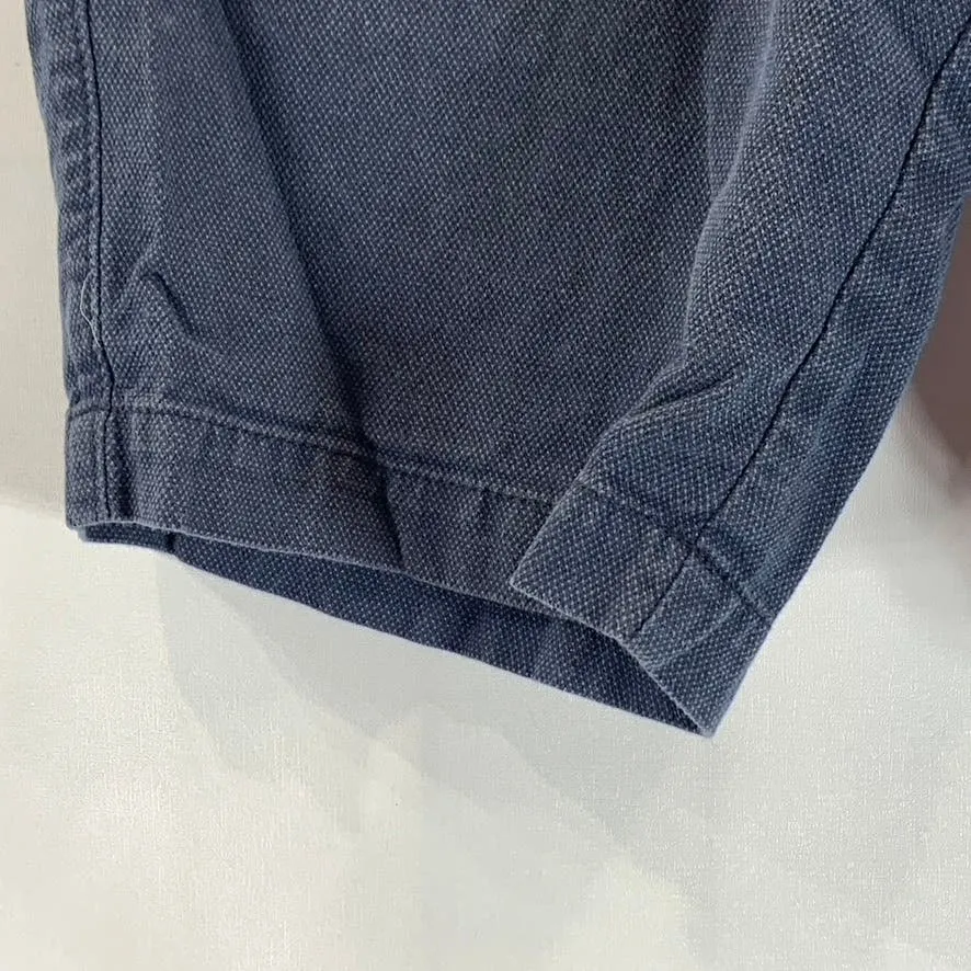BANANA REPUBLIC Men's Blue Cotton Slim-Fit Aiden Chino Shorts SZ 29