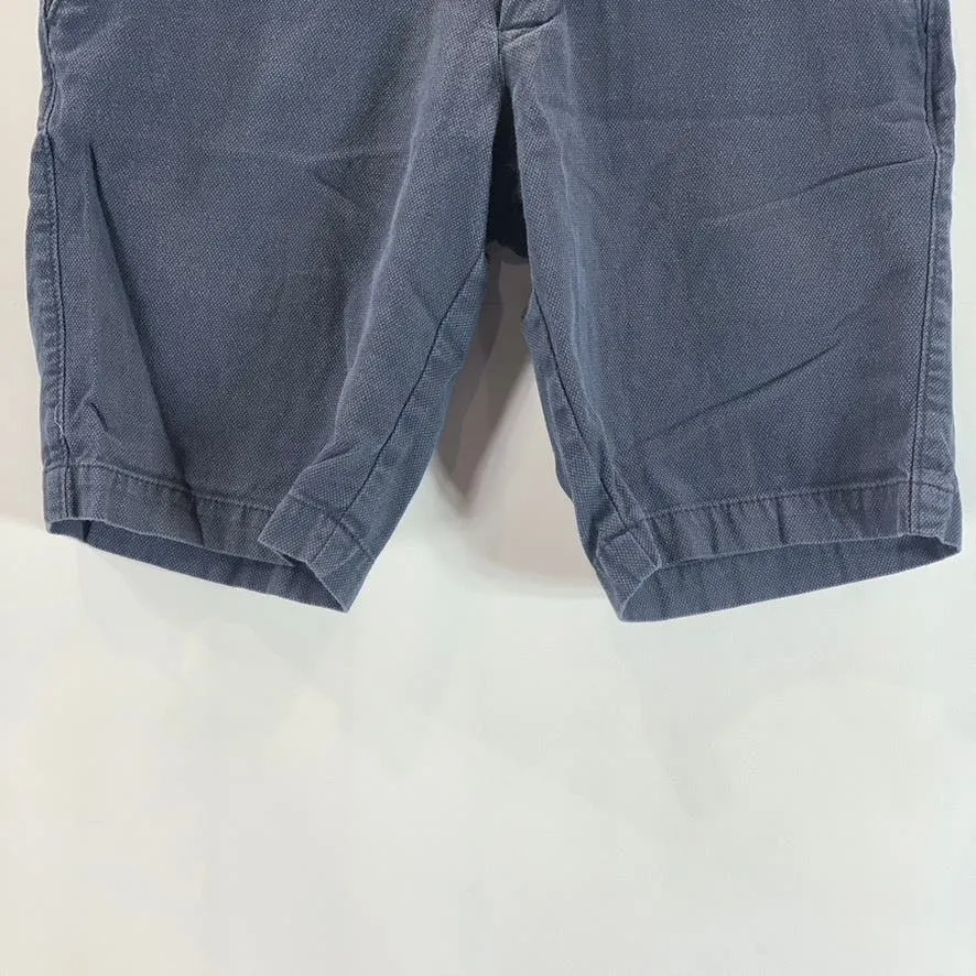 BANANA REPUBLIC Men's Blue Cotton Slim-Fit Aiden Chino Shorts SZ 29