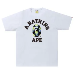 BAPE Storm College Tee 'White/Black', White
