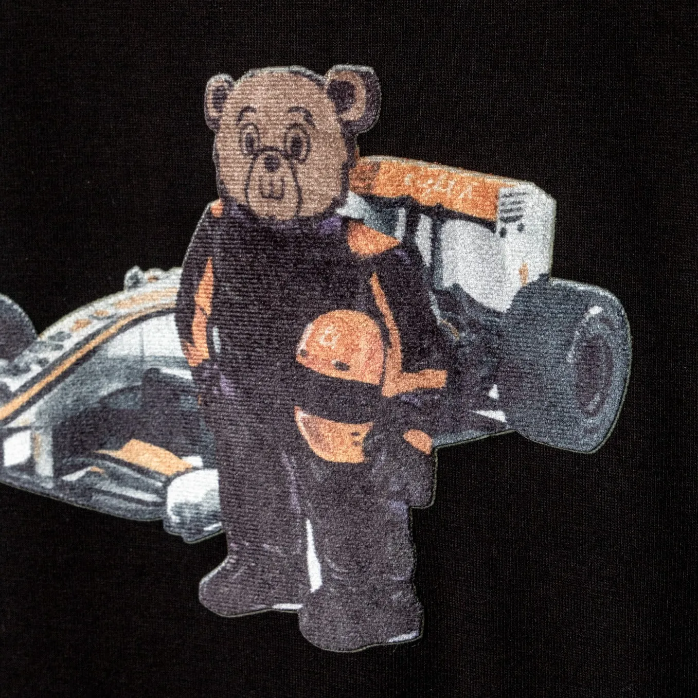 Bear Turismo Graphic T-Shirt - Black