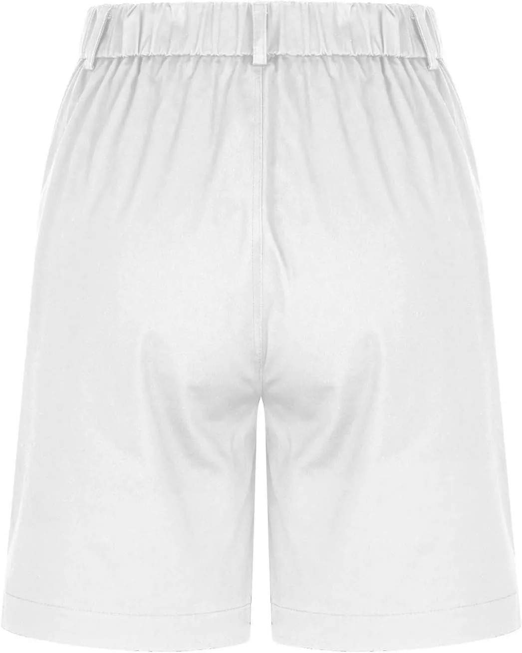 Bermuda Shorts for Women Summer Fashion High Waisted Chino Shorts Straight Leg Casual Vacation Outfits