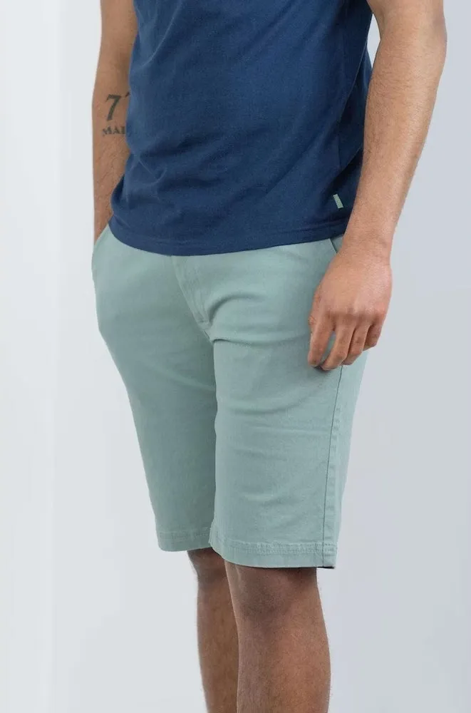 Buckley Mens Brady Chino Shorts - Sage Green
