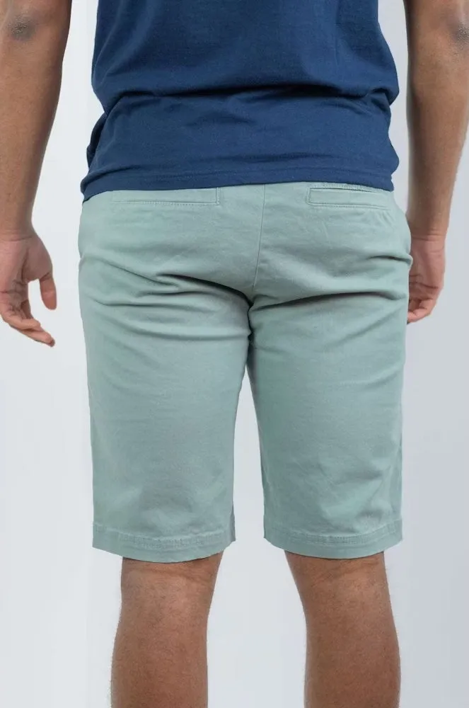 Buckley Mens Brady Chino Shorts - Sage Green