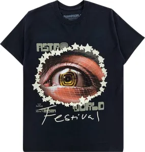 Cactus Jack by Travis Scott Starry Eyed Tee 'Black'