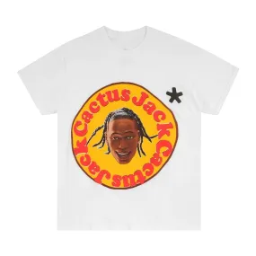 Cactus Jack by Travis Scott x Cactus Plant Flea Market 60 Seconds T-Shirt 'White', White