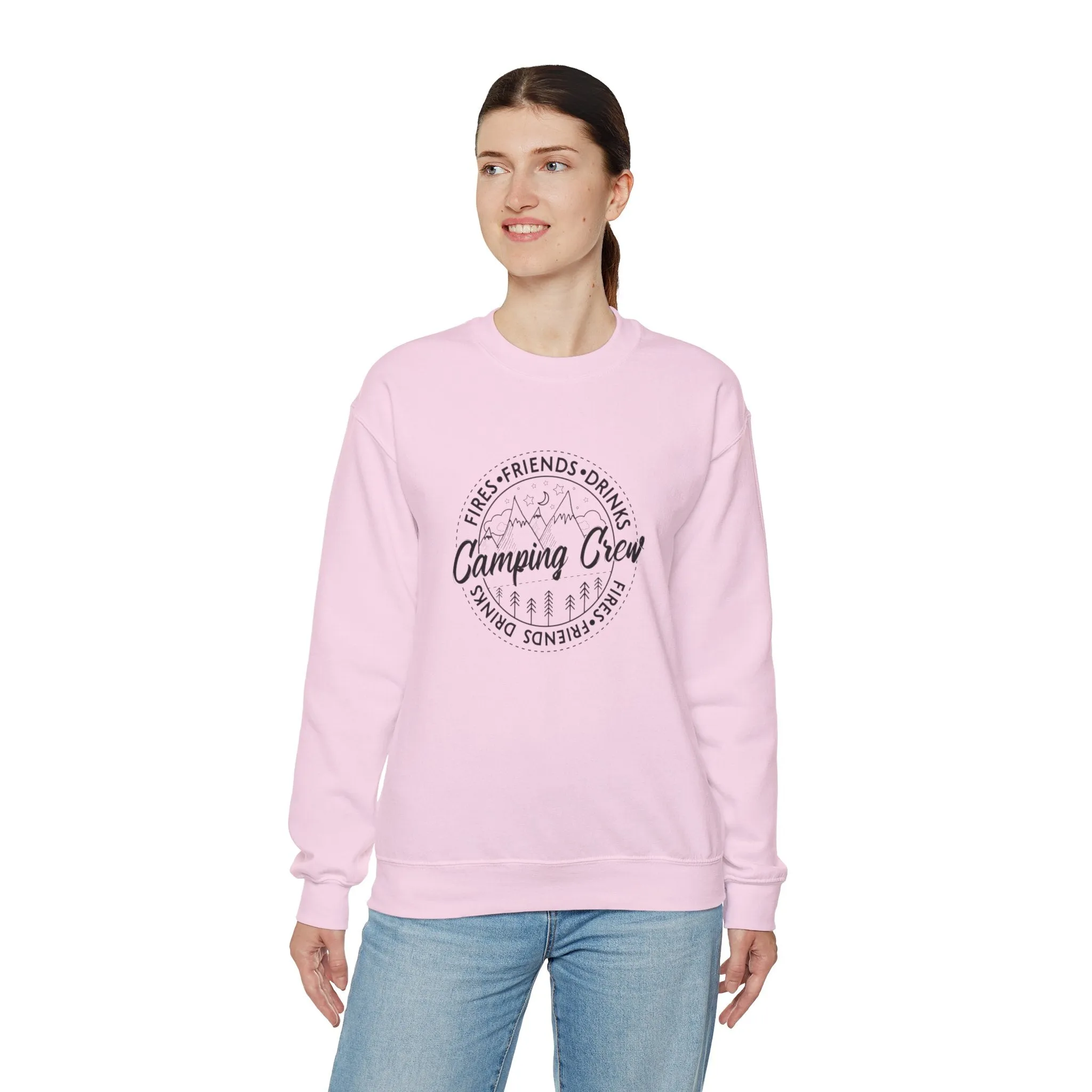 Camping Crew Unisex Heavy Blend™ Crewneck Sweatshirt