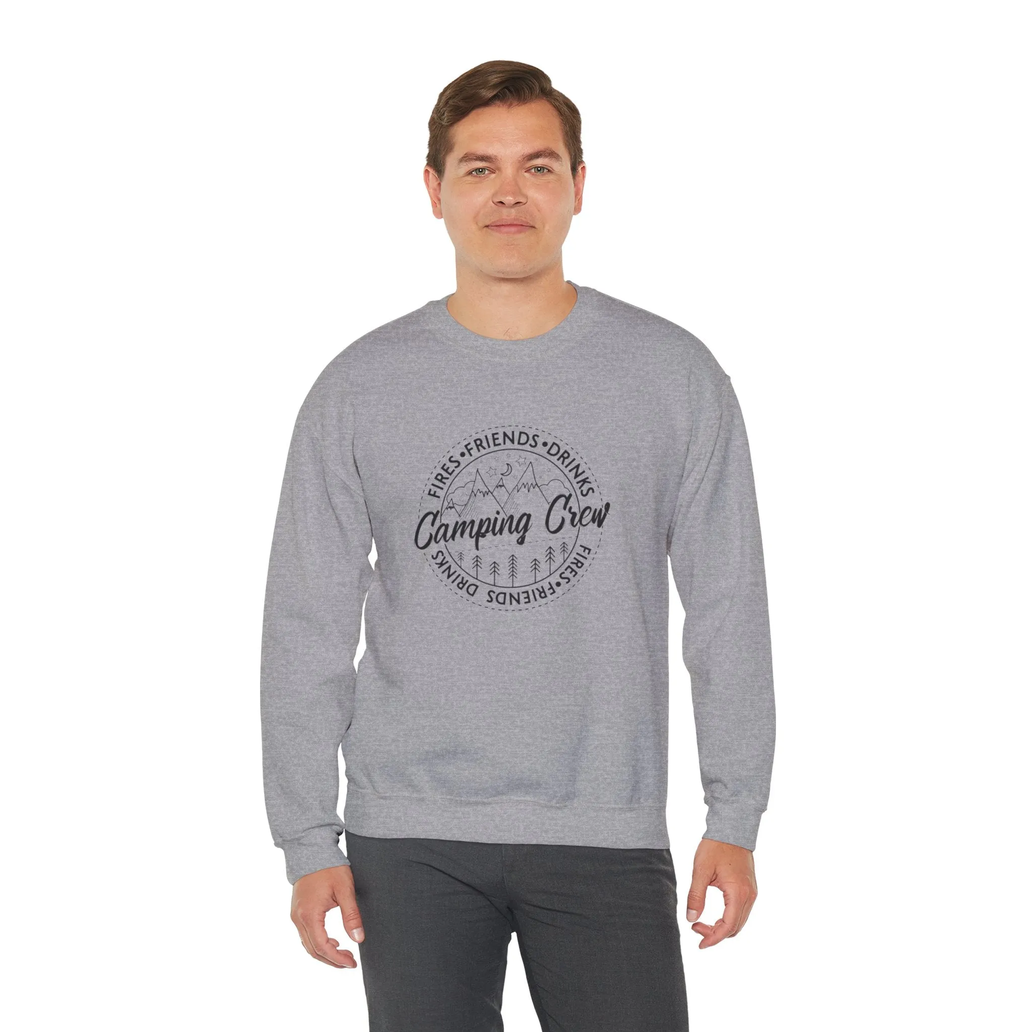 Camping Crew Unisex Heavy Blend™ Crewneck Sweatshirt