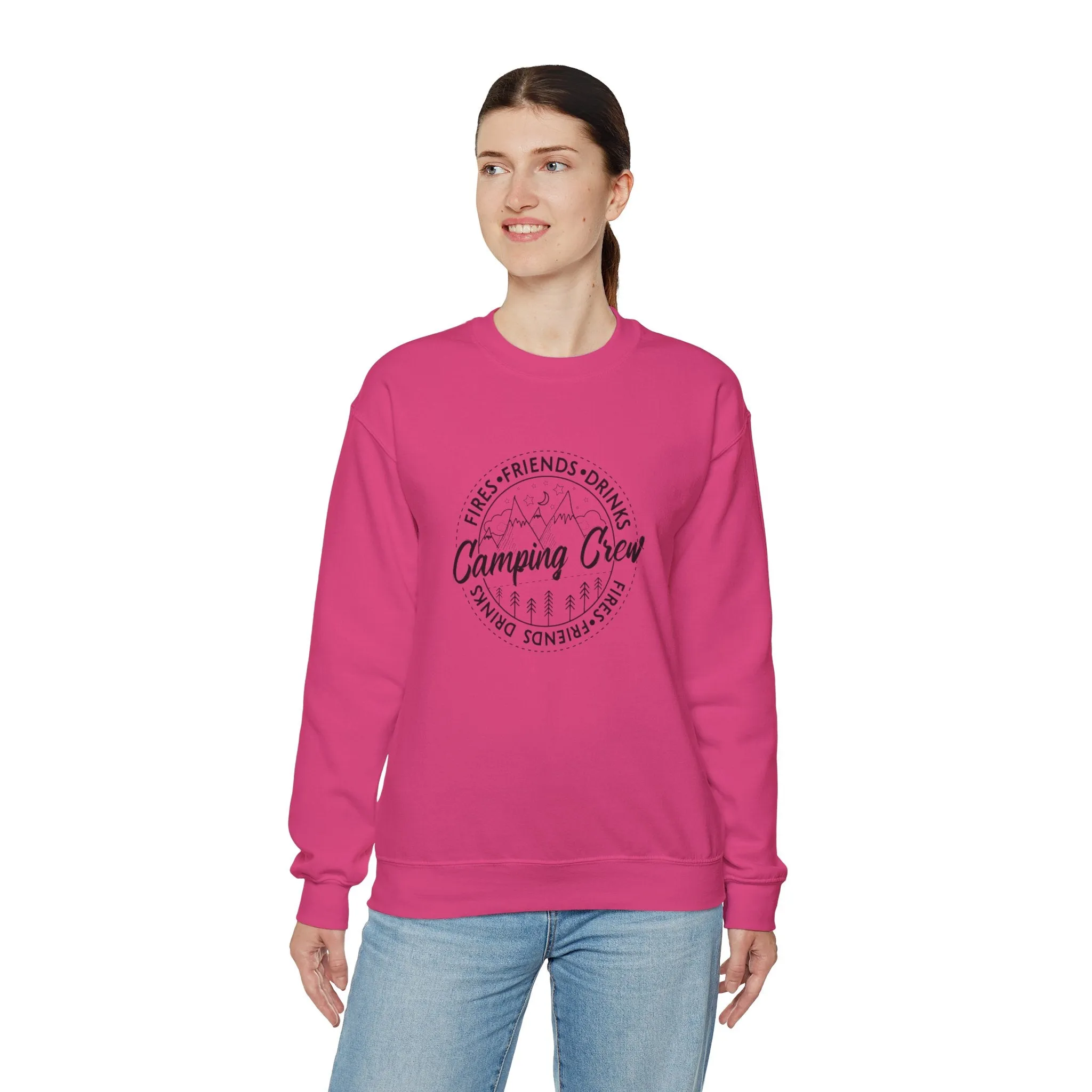 Camping Crew Unisex Heavy Blend™ Crewneck Sweatshirt