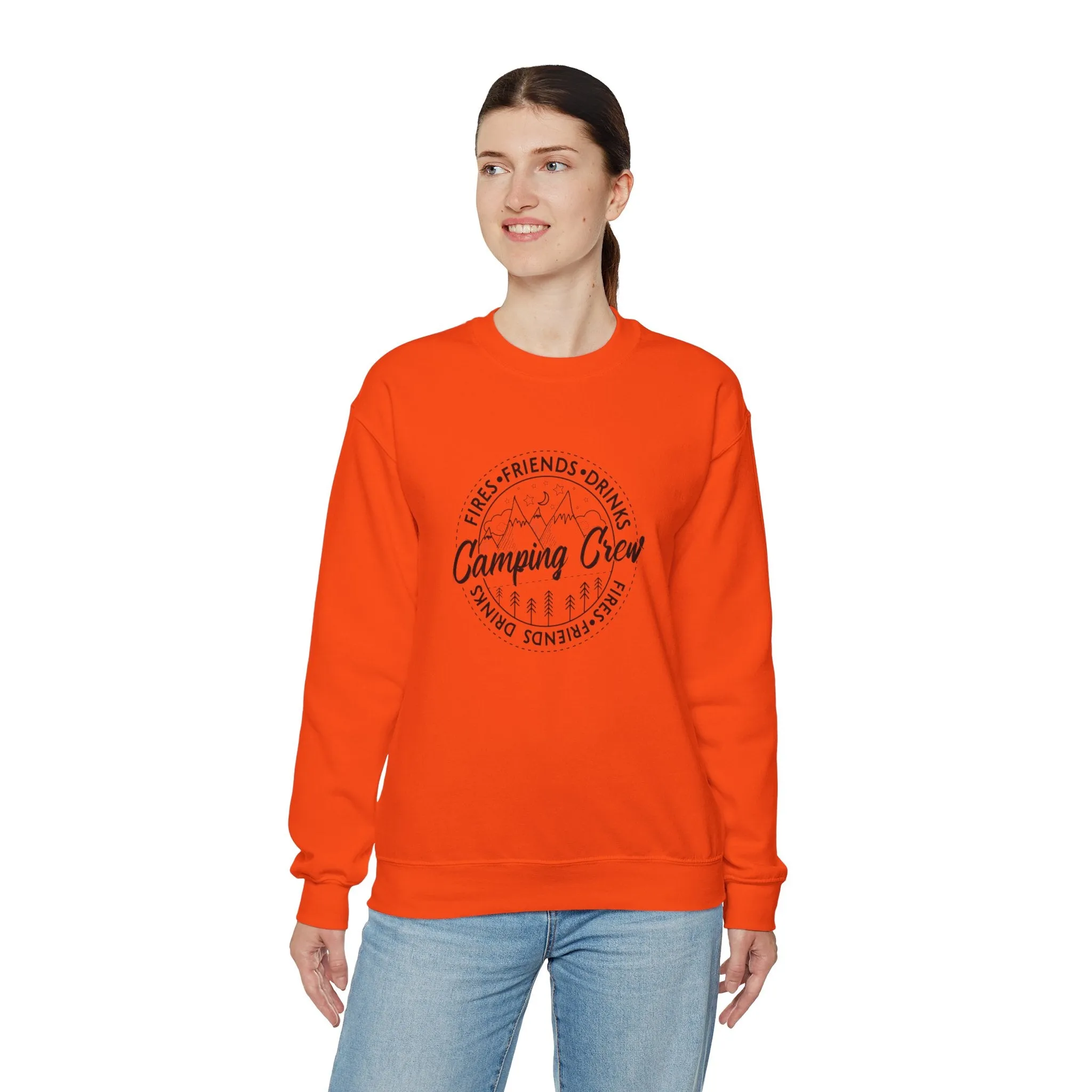 Camping Crew Unisex Heavy Blend™ Crewneck Sweatshirt