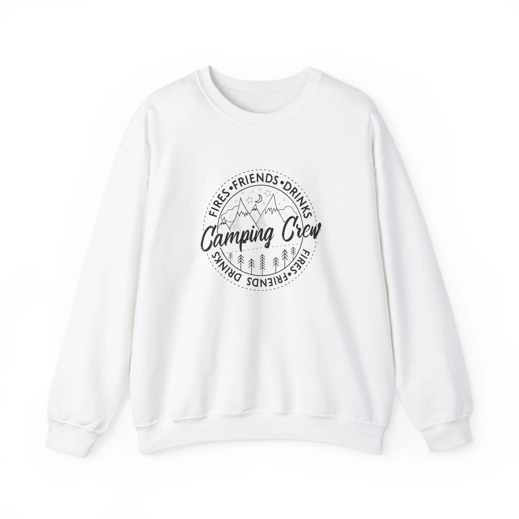 Camping Crew Unisex Heavy Blend™ Crewneck Sweatshirt