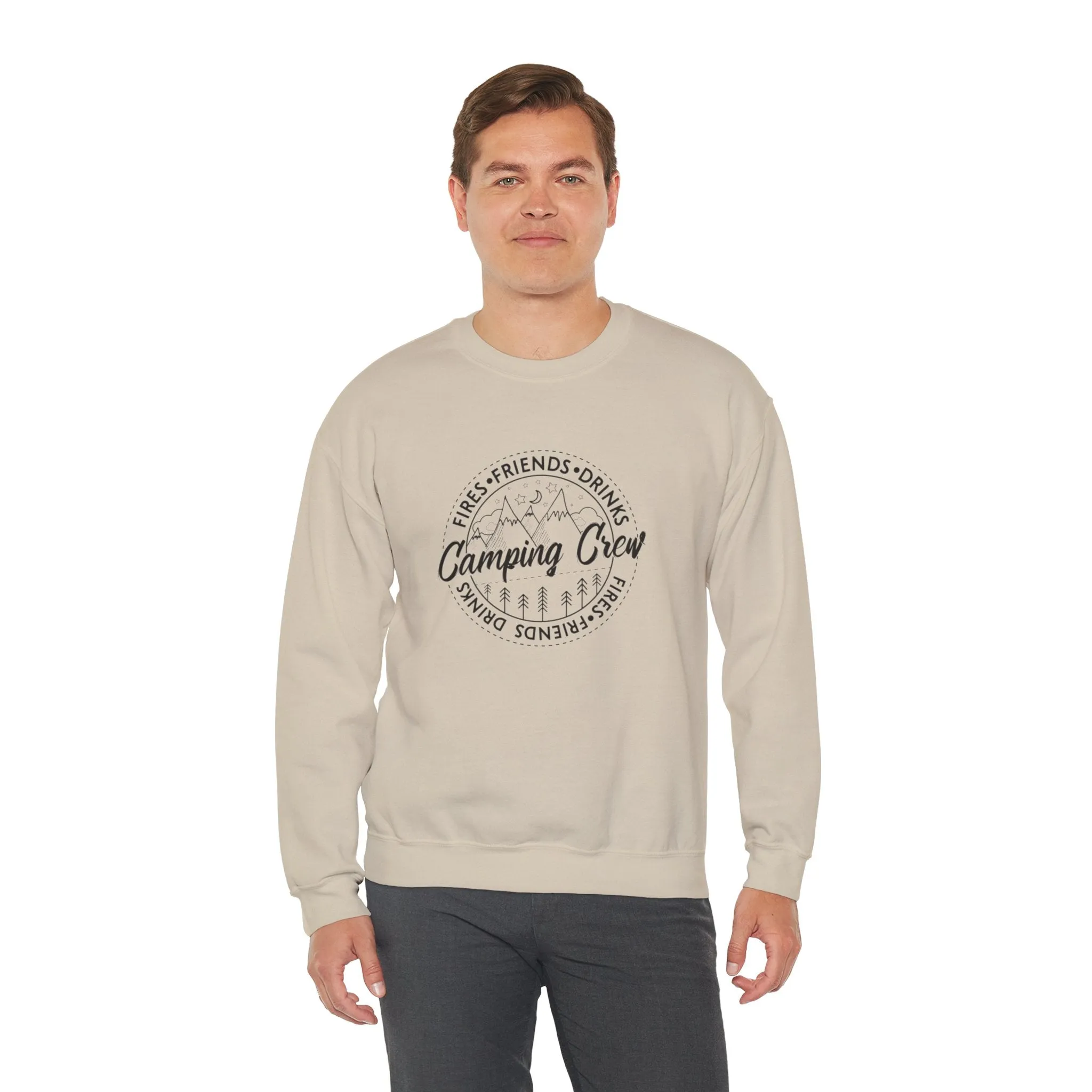 Camping Crew Unisex Heavy Blend™ Crewneck Sweatshirt