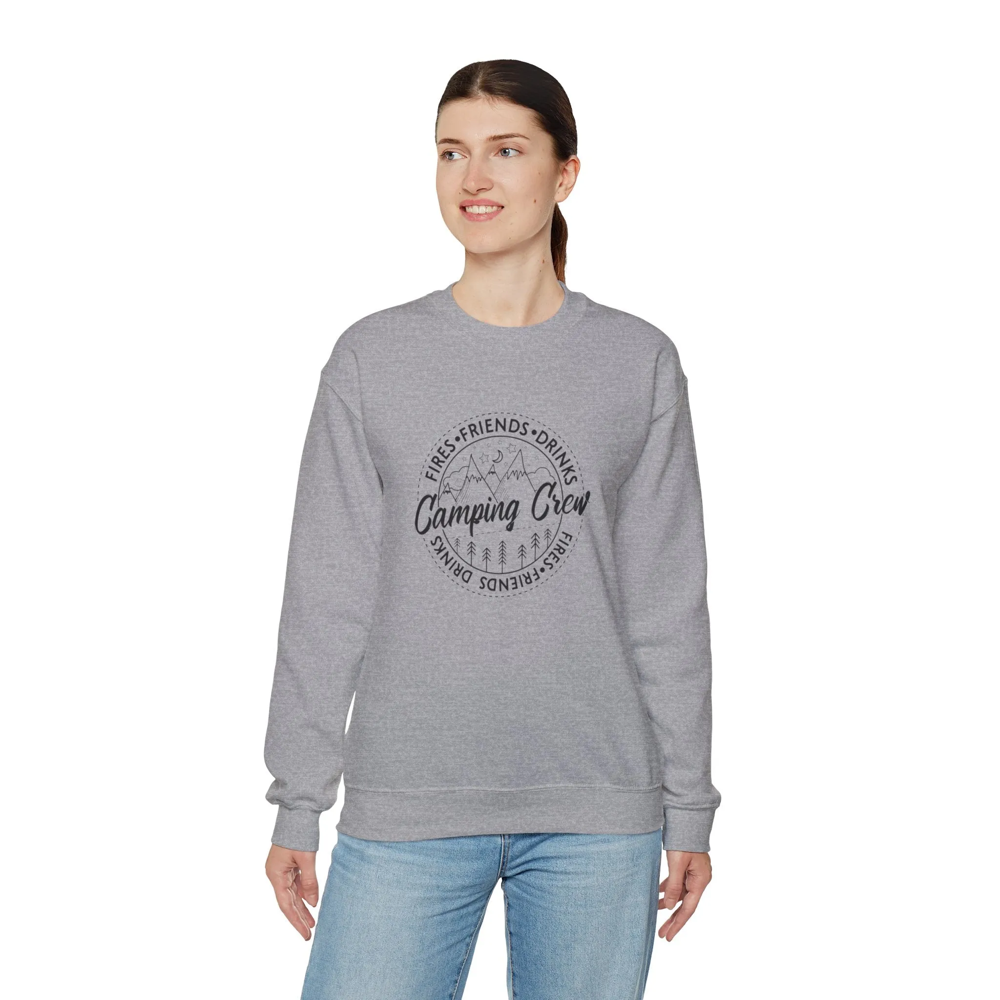 Camping Crew Unisex Heavy Blend™ Crewneck Sweatshirt
