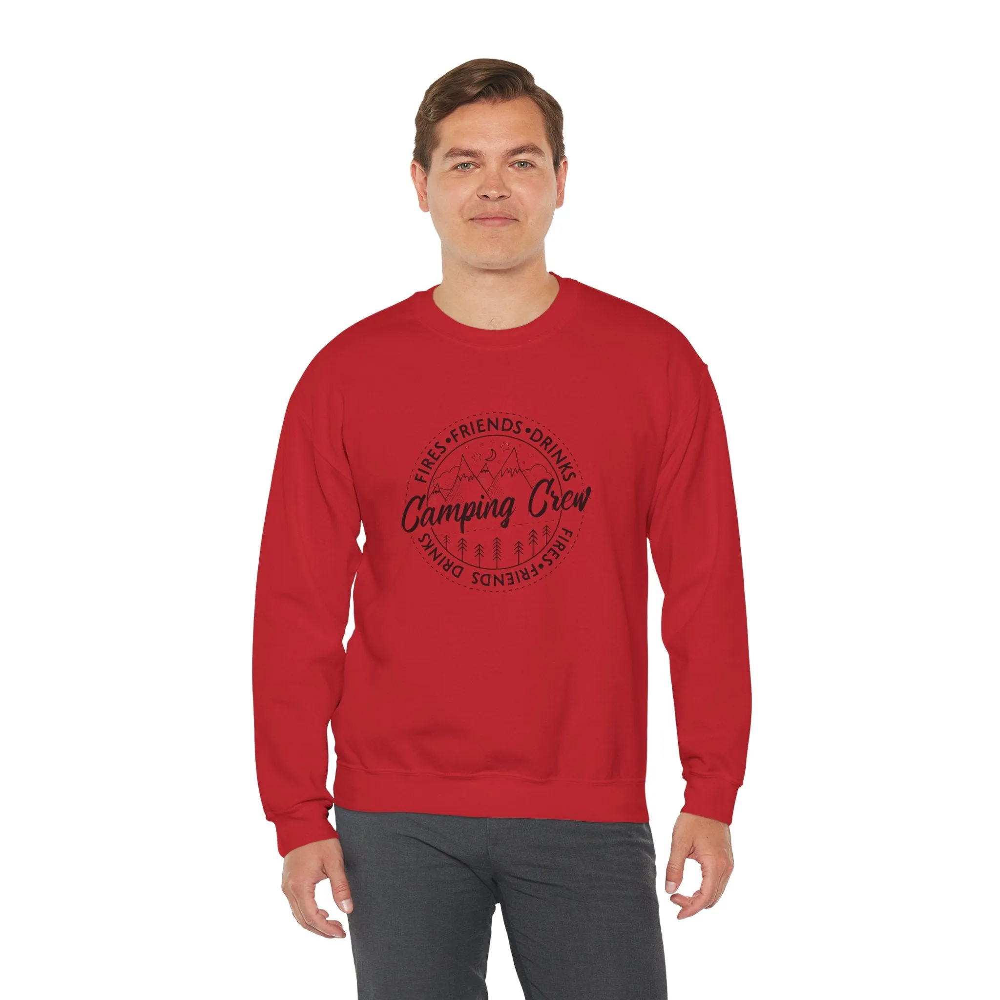 Camping Crew Unisex Heavy Blend™ Crewneck Sweatshirt