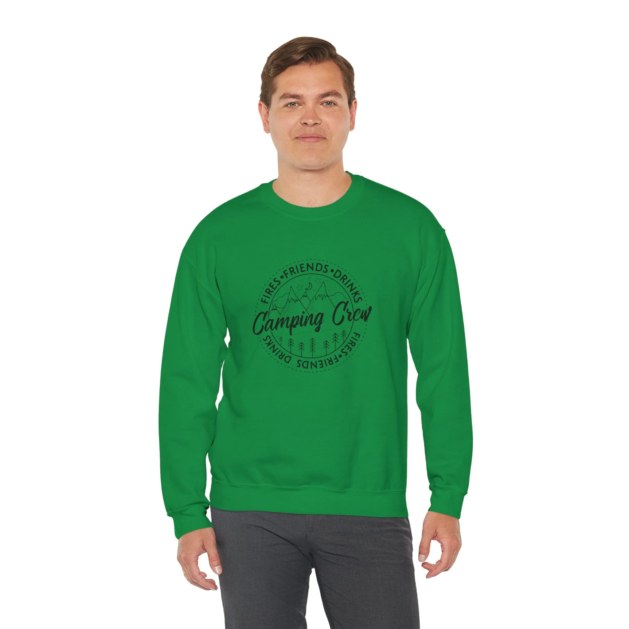 Camping Crew Unisex Heavy Blend™ Crewneck Sweatshirt