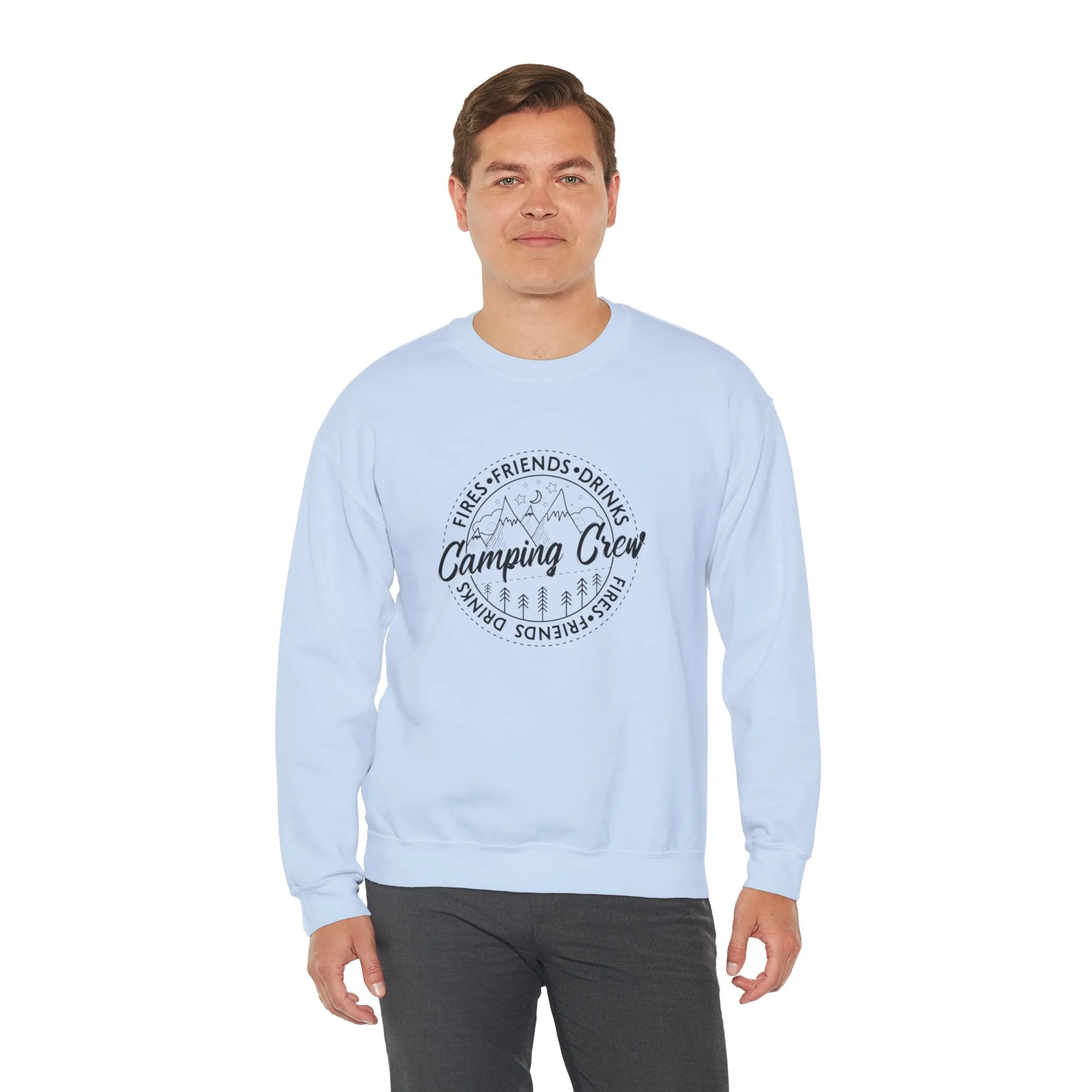Camping Crew Unisex Heavy Blend™ Crewneck Sweatshirt