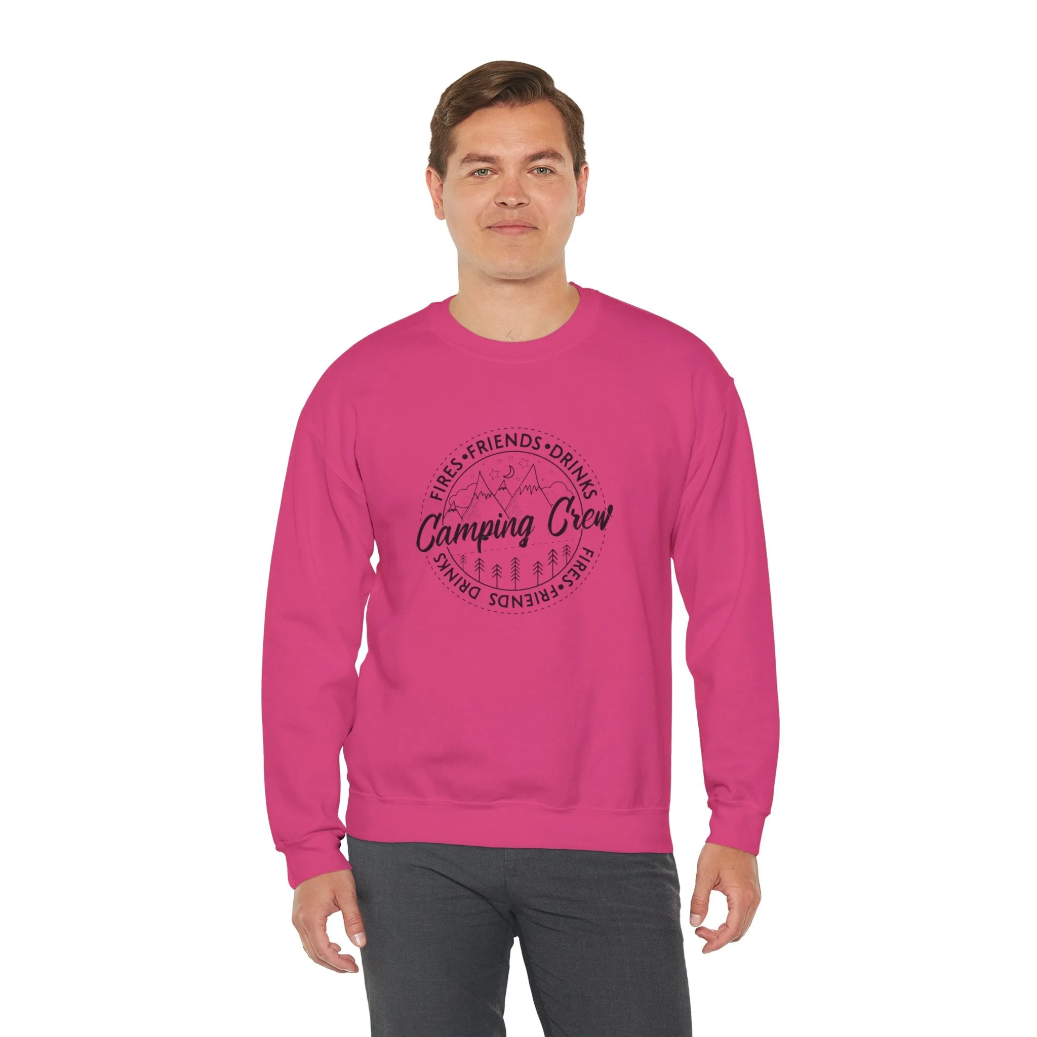 Camping Crew Unisex Heavy Blend™ Crewneck Sweatshirt
