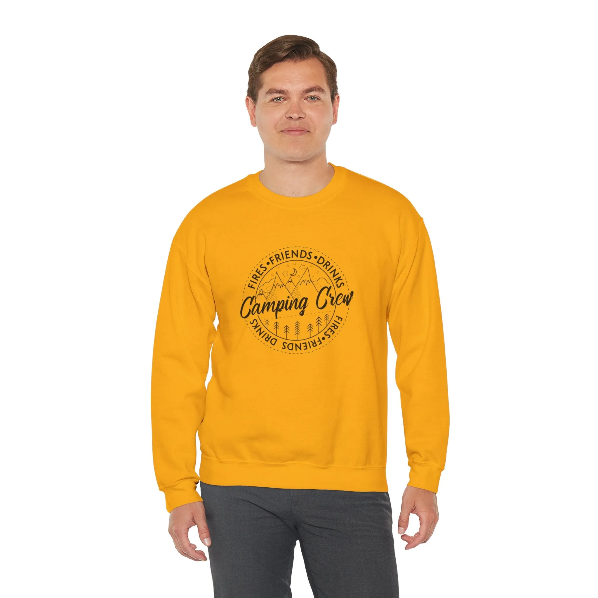 Camping Crew Unisex Heavy Blend™ Crewneck Sweatshirt