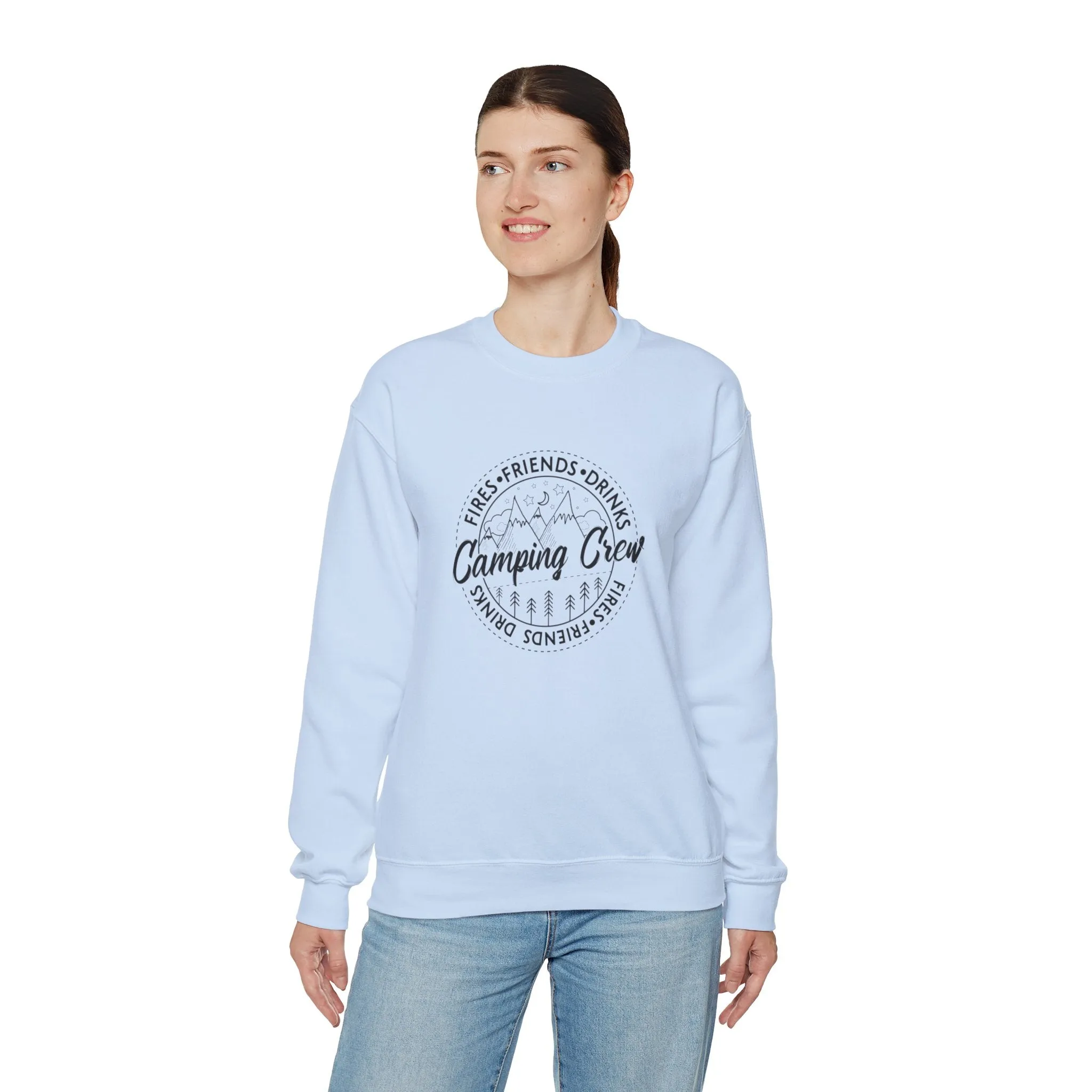 Camping Crew Unisex Heavy Blend™ Crewneck Sweatshirt