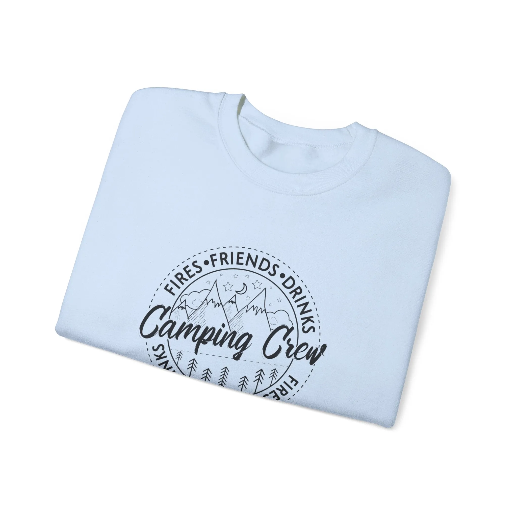 Camping Crew Unisex Heavy Blend™ Crewneck Sweatshirt