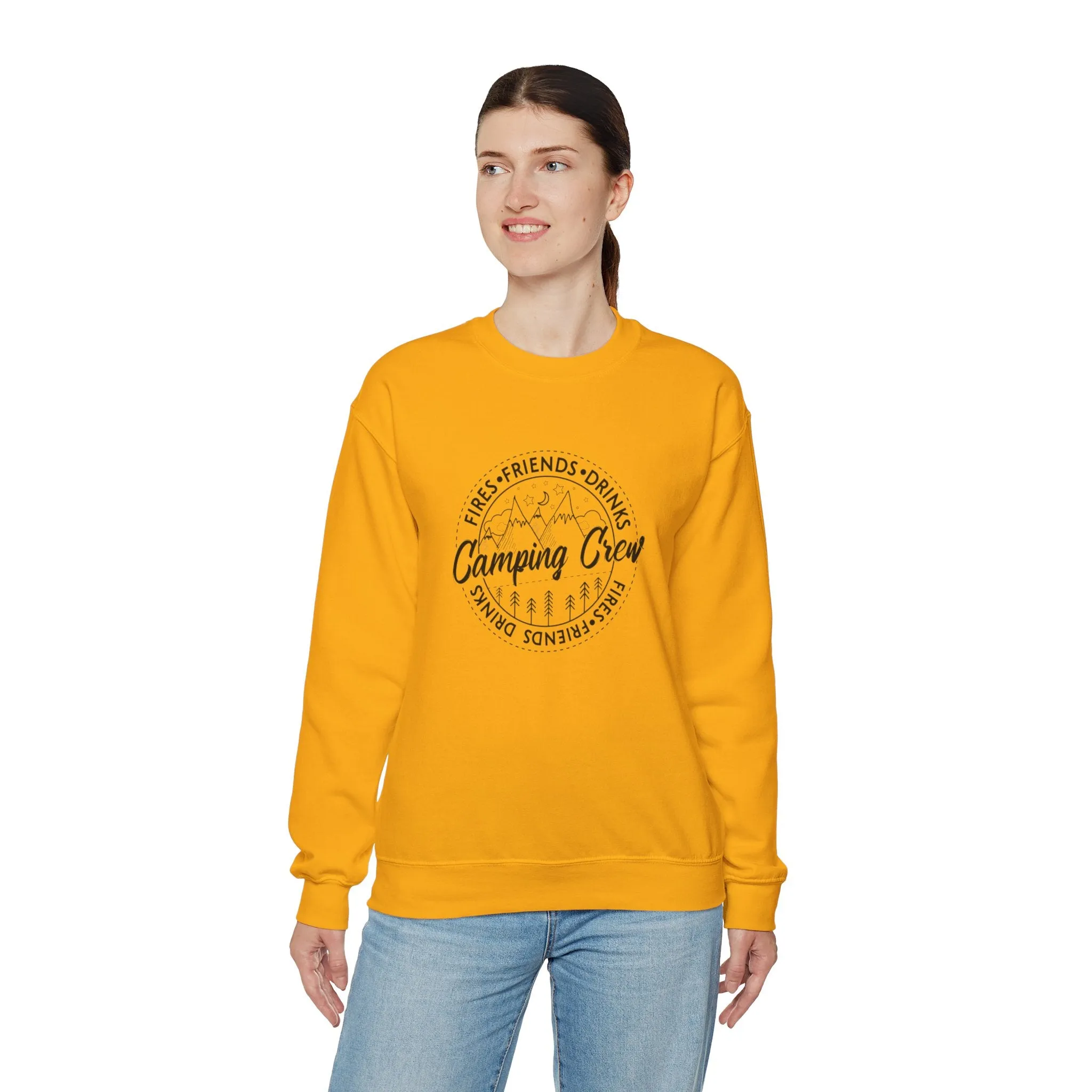 Camping Crew Unisex Heavy Blend™ Crewneck Sweatshirt