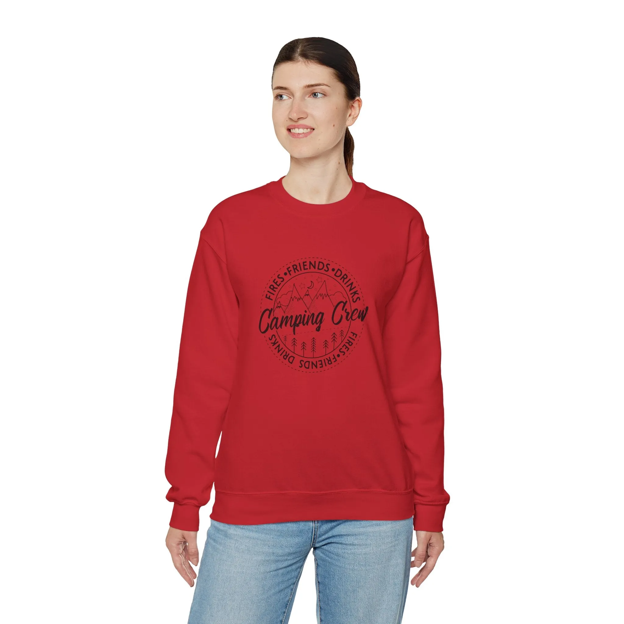 Camping Crew Unisex Heavy Blend™ Crewneck Sweatshirt