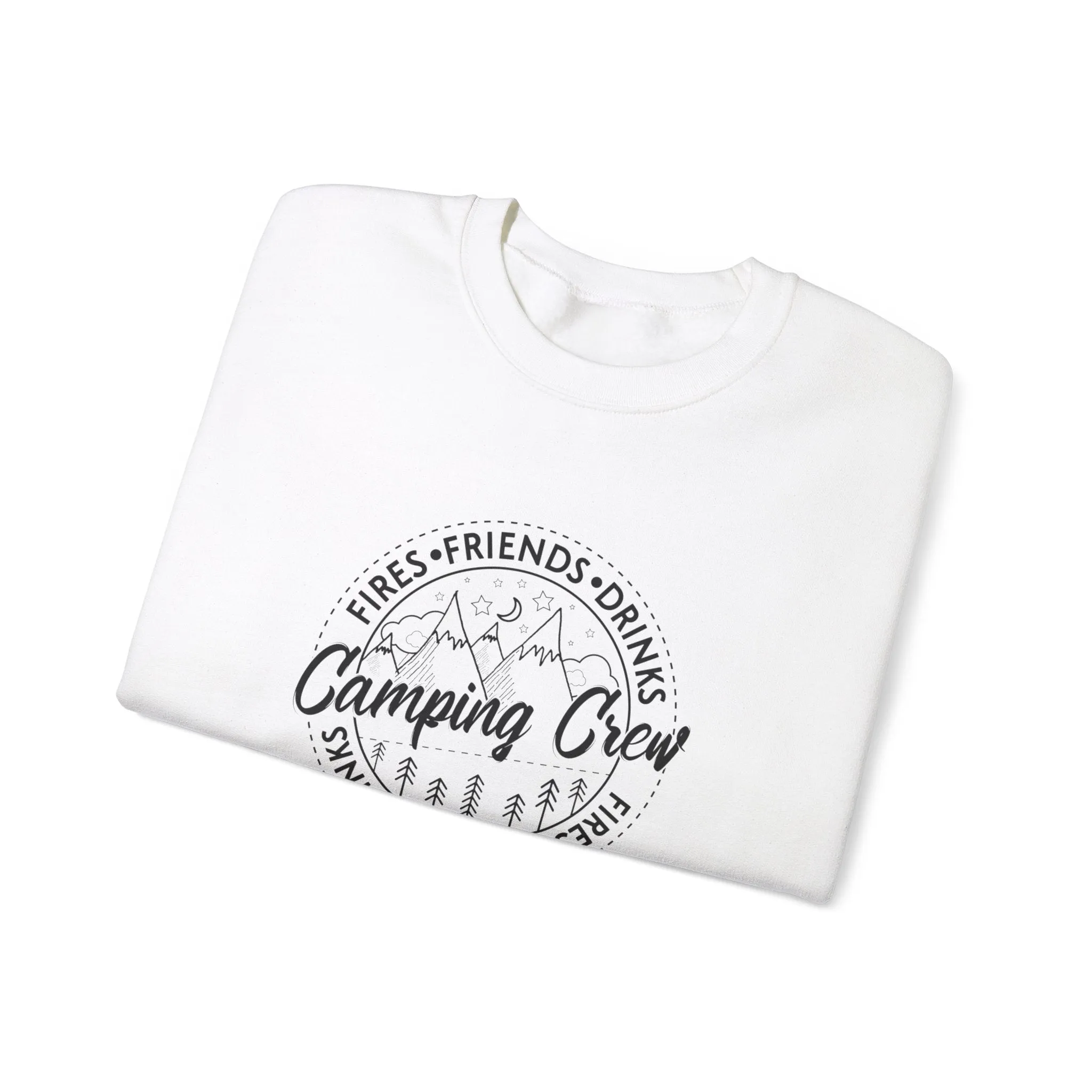 Camping Crew Unisex Heavy Blend™ Crewneck Sweatshirt