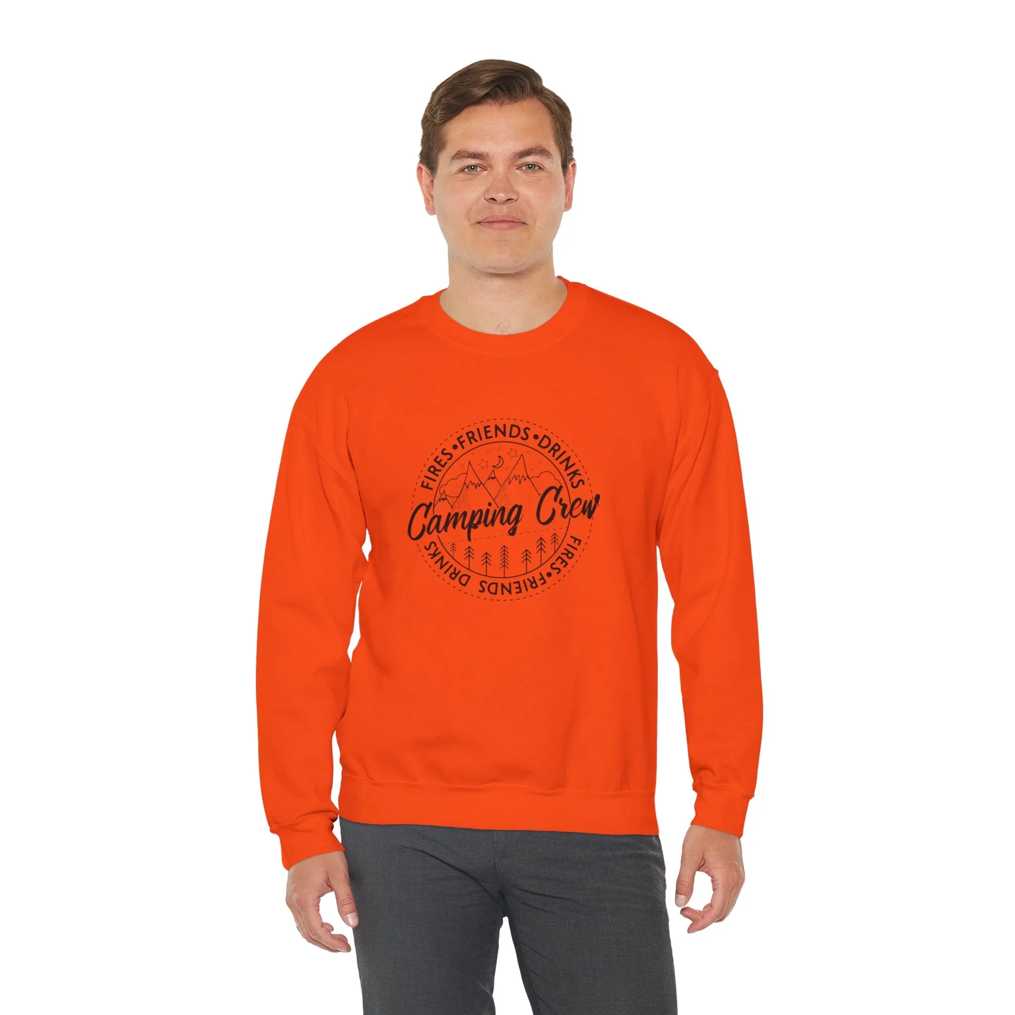 Camping Crew Unisex Heavy Blend™ Crewneck Sweatshirt