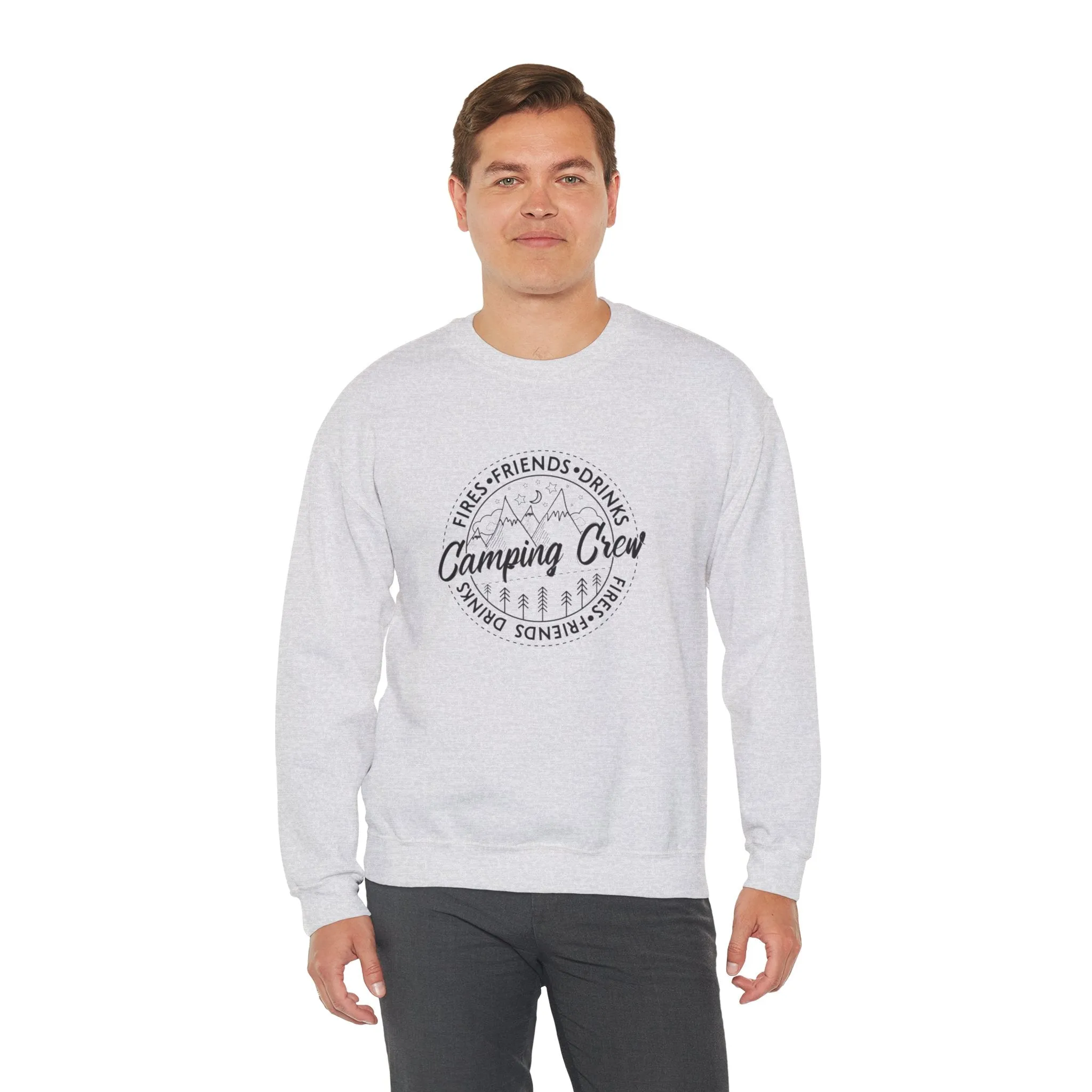 Camping Crew Unisex Heavy Blend™ Crewneck Sweatshirt