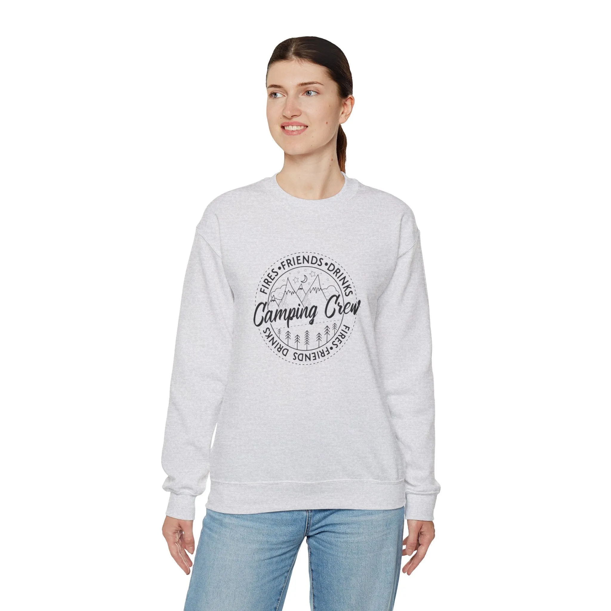 Camping Crew Unisex Heavy Blend™ Crewneck Sweatshirt