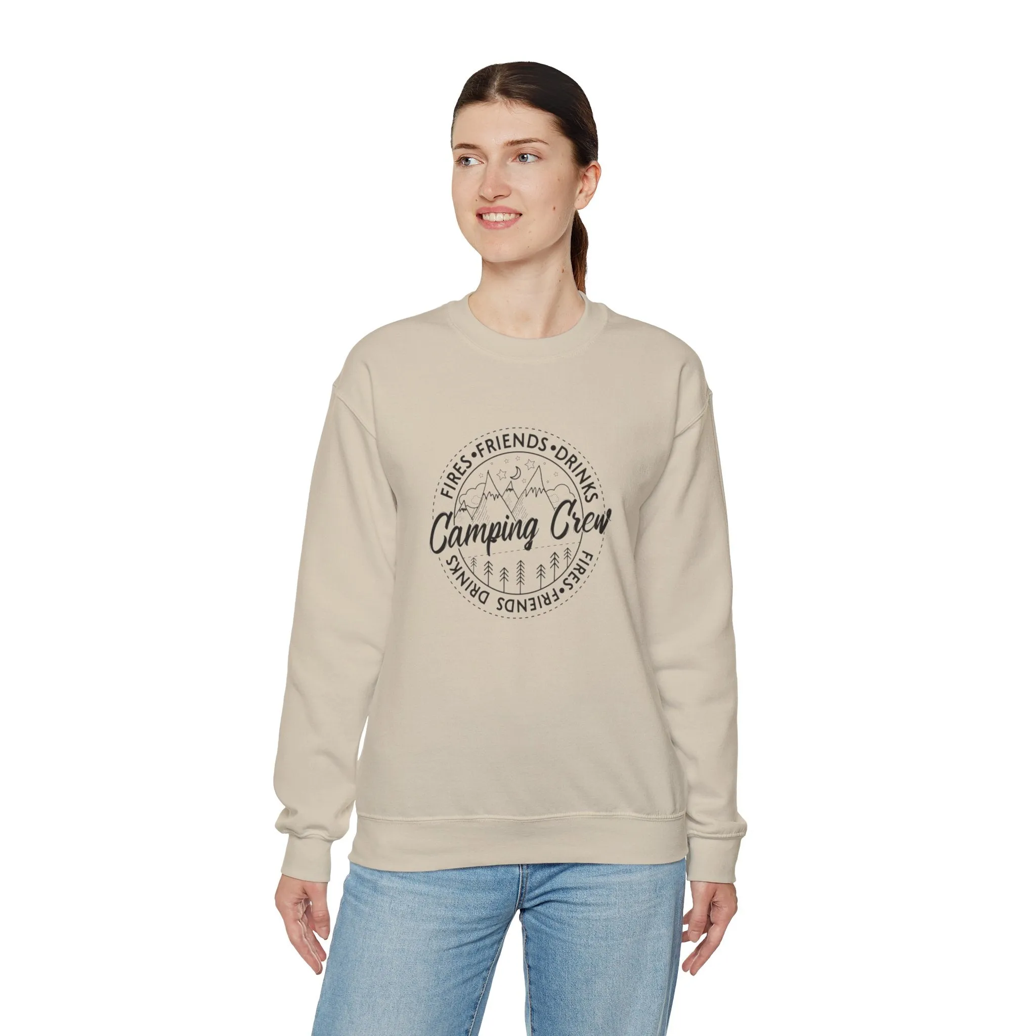 Camping Crew Unisex Heavy Blend™ Crewneck Sweatshirt