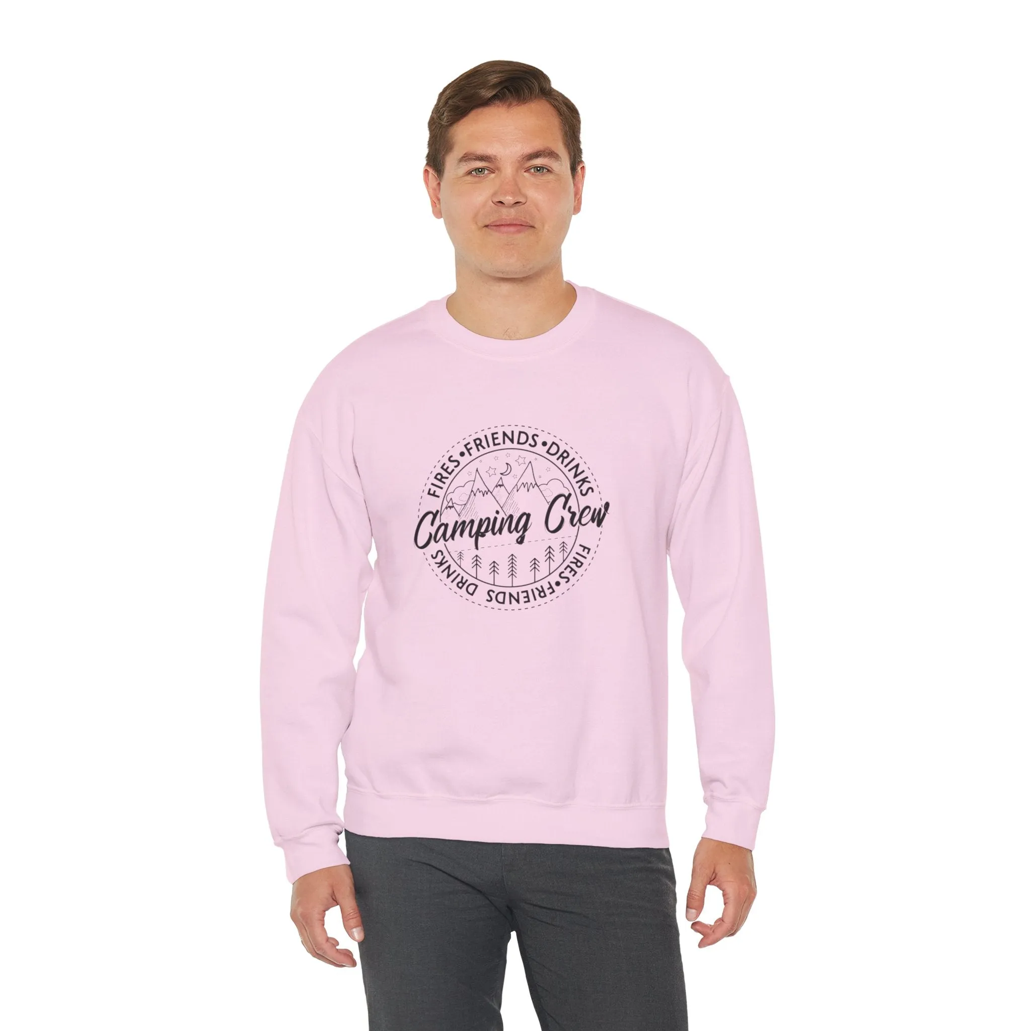 Camping Crew Unisex Heavy Blend™ Crewneck Sweatshirt