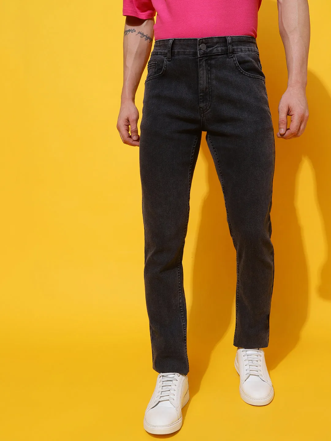 Carbon Black Skinny Fit Jeans