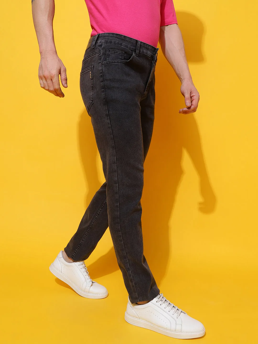 Carbon Black Skinny Fit Jeans